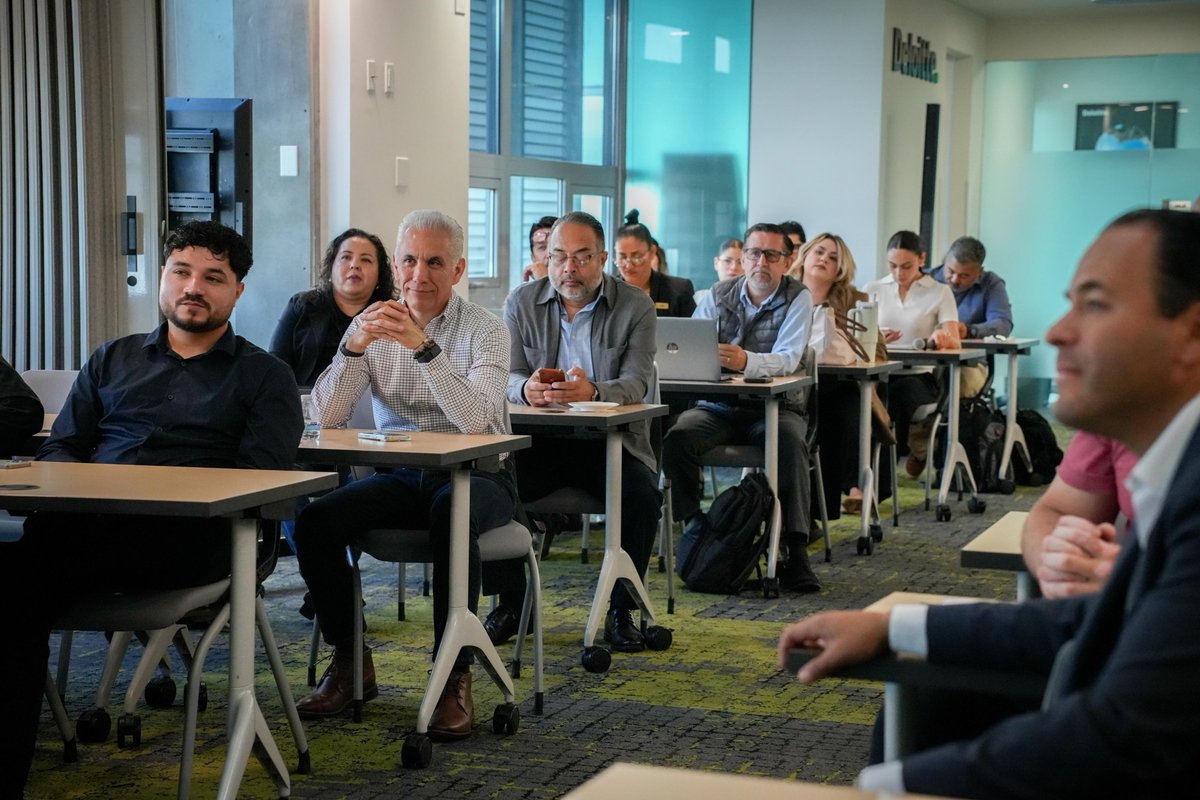 Tijuana EDC (@tijuanaedc) on Twitter photo Tijuana EDC is committed to accelerating AI adoption! 📈 We held an Advanced Executive Training with AI Lab School, providing business leaders with practical tools to transform their operations from day one. #Tijuana is ready for the future. Tijuana EDC is committed to accelerating AI adoption! 📈 We held an Advanced Executive Training with AI Lab School, providing business leaders with practical tools to transform their operations from day one. #Tijuana is ready for the future.