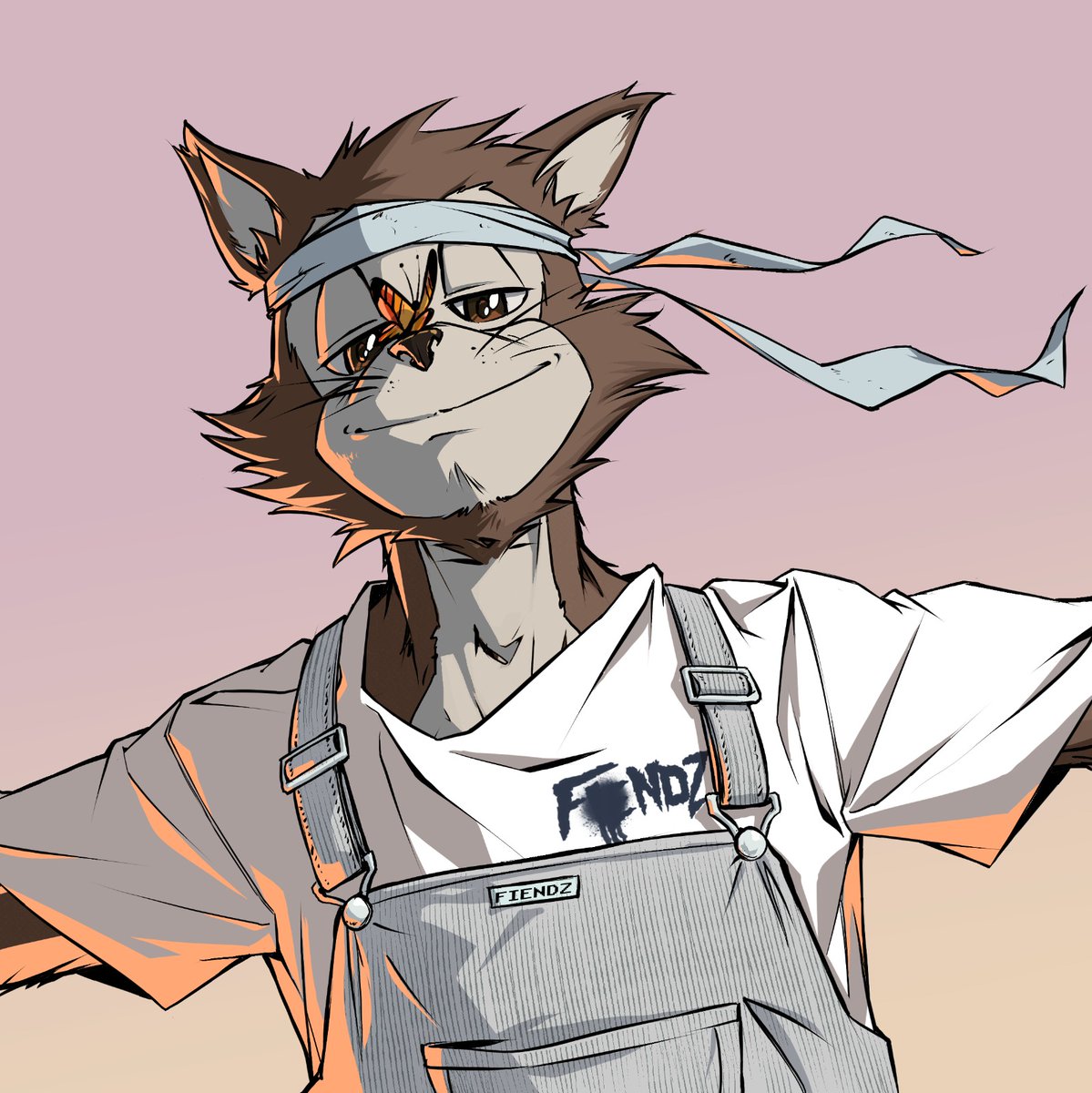 HONORARY for the amazing <a href="/FelineSithLord/">LordVader</a>
Done in <a href="/MonosMC/">MONOS META CLUB</a> style of his <a href="/FelineFiendz/">Fiendz</a> 😉👌
Cats never looked só good.
What do u guys think? Share if u like ✨