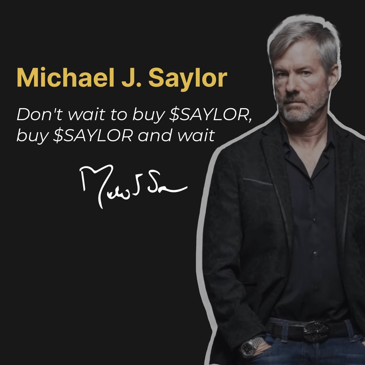 saylor_elon's tweet photo. Michael Saylor didn’t walk into crypto
He marched in with 17 whitepapers and a laser sword.
Saylor Coin is the spirit of that conviction turned into digital gold with attitude.
👨‍🏫⚡ #SaylorCoin

CA:
TtxeFjF7XpqdM6LtDksHzzrySep7XNiGd7Edhqppump

#memecoin #SolanaMemeCoin #Solana https://t.co/T8r73ozYpe