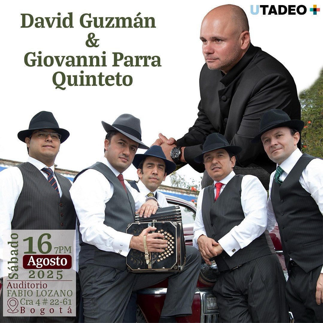 Este sábado con mi quinteto acompañando al tenor David Guzmán