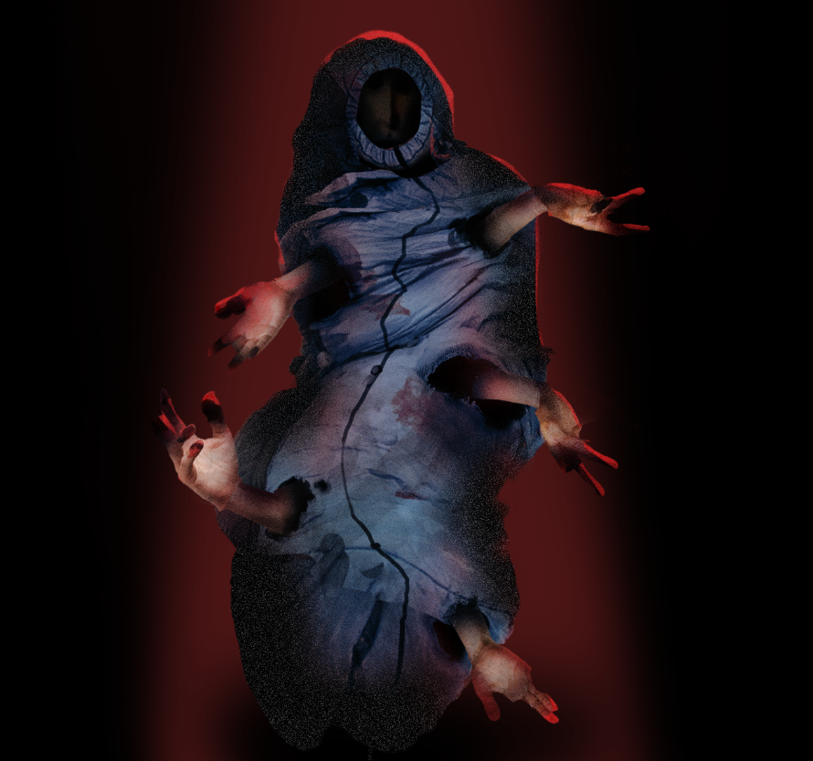 FunkeMunkeGames's tweet photo. "A lone shape stands,
inside a sleeping bag, a monolith of flesh.
The shape swells, pulses…
Until the bag splits."
#horrorgame #indiehorror #fog #creepyart #indiedev #gamedev #broadcastgame https://t.co/3OPdx3WVYi