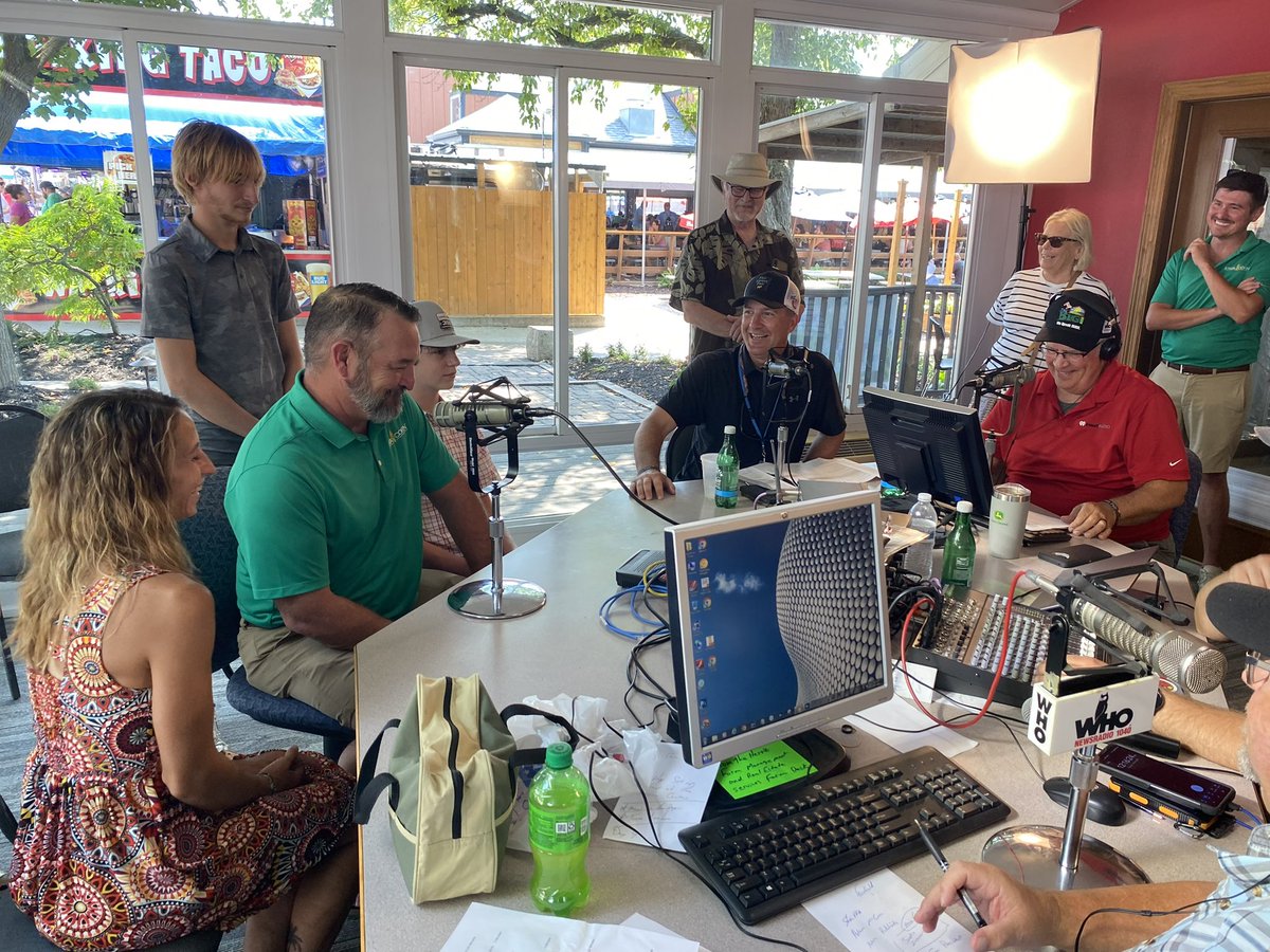 Mike Naig (@mikenaigia) on Twitter photo Honored to present the Good Farm Neighbor Award to the Gieselman family from Louisa County at the <a href="/IowaStateFair/">Iowa State Fair</a>! They raise cattle, lead in conservation, and give back through local ag groups & youth sports
Congrats, Gieselmans! #IowaAg Honored to present the Good Farm Neighbor Award to the Gieselman family from Louisa County at the <a href="/IowaStateFair/">Iowa State Fair</a>! They raise cattle, lead in conservation, and give back through local ag groups & youth sports
Congrats, Gieselmans! #IowaAg
