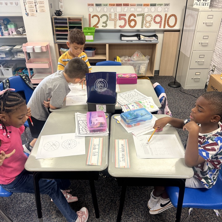 JeterElem's tweet image. Math in action! 📚 Ms. Buenrostro’s second graders are practicing adding and subtracting with number lines and making ten using ten frames. So much great learning happening! 🌟 #wildaboutlearning #allinalvinisd