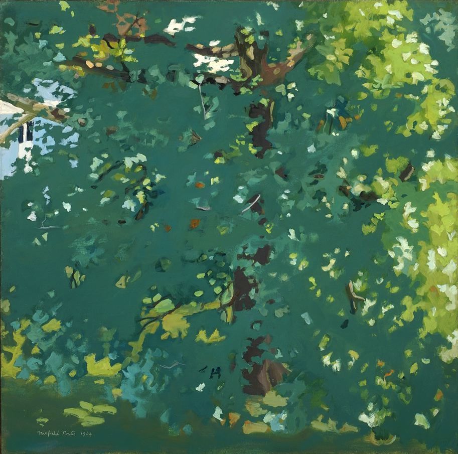"The Plane Tree". Fairfield Porter. 1964.