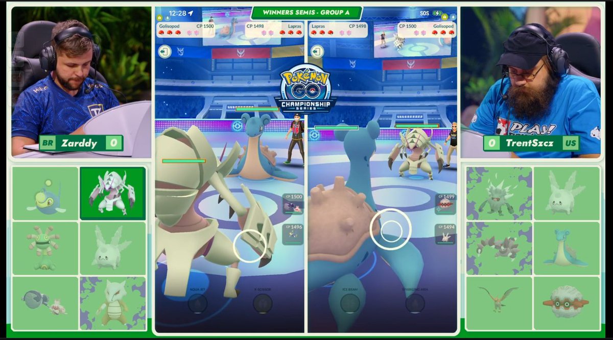 Zarddy nas semifinais da Winners!

Estamos AO VIVO 

Acompanhe e deixe sua torcida: twitch.tv/pokemongo

#ThisIsTuzzy #PokemonGO #WCS2025