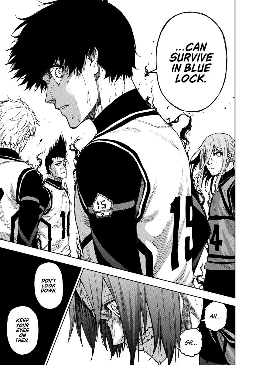 Theworldwuw's tweet photo. Bro Isagi looks so evil for reo pov like damn man 😭😭😭 #Klock https://t.co/YJmyeGbR4z