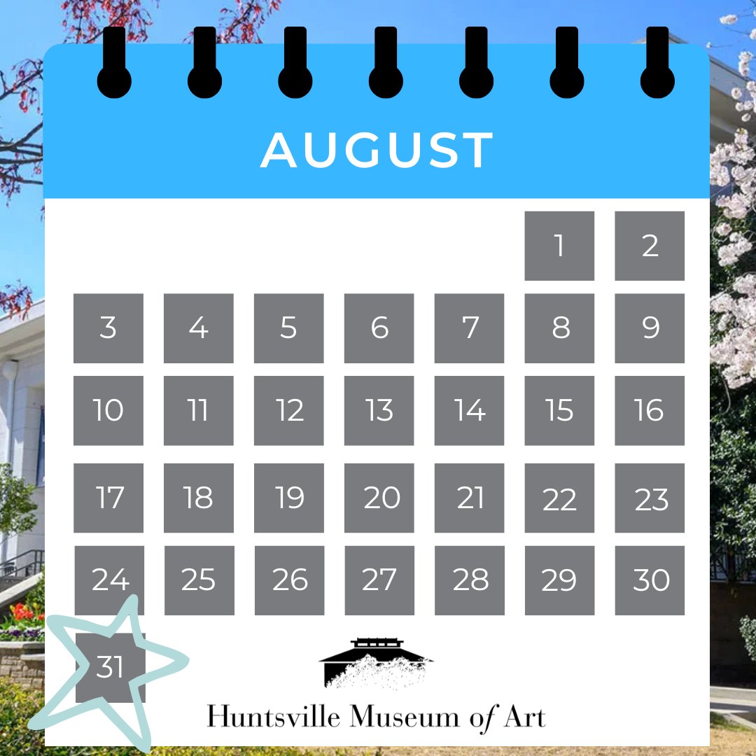 The Huntsville Museum of Art will reopen its doors to the public Sunday, August 31st!

Come join us for the Betsy and Peter Lowe Community Free Day from 12-5 pm!
Explore the newly renovated galleries, and marvel at the art from our Permanent Collection!