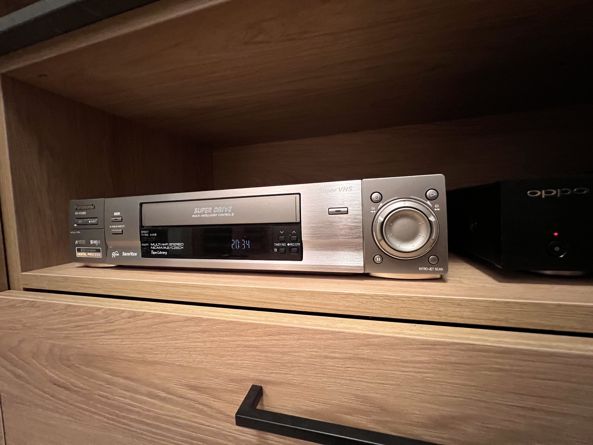 ♥️メンテナンス済✨美品✨Panasonic✨S-VHS✨NV-SB707 Panasonic NV-SB707 ビデオカセットレコーダー - メルカリ
