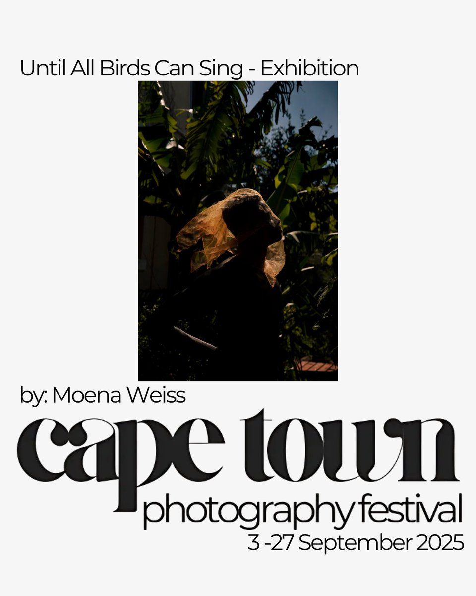 CPTPhotoFest's tweet photo. UNTIL ALL BIRDS CAN SING: ON BEING QUEER IN SOUTH AFRICA - Exhibition
Moena Weiss (Germany/USA)
YoungBlood Africa Gallery. 70, 72 Bree Street, Cape Town
Opening: Thursday 4 September 6pm. Moena Weiss will be present. https://t.co/hvknZKE9QY