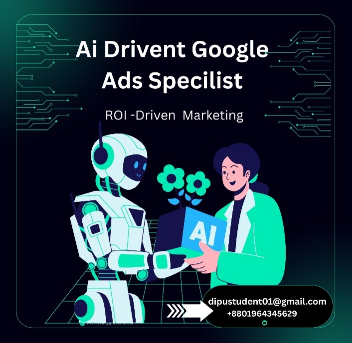You have a local service website but you are not able to expand your business. You can promote it through advertising.  I will try my best to improve your business.
phone call
lead
website traffic
WhatsApp: +8801964345629
Email: dipustudent01@gmail.Com
#freelanchar
#google