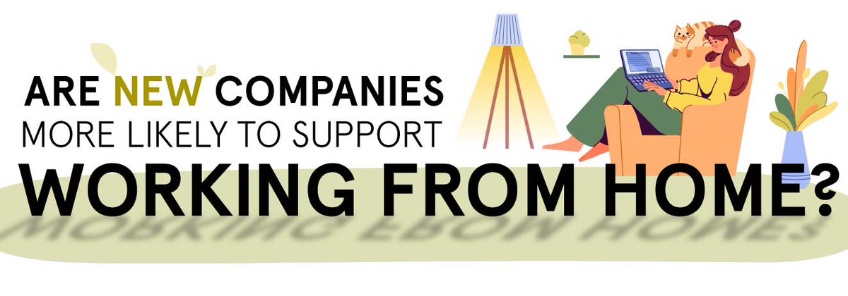 Are New Companies More Likely to Support Working From Home? infographicjournal.com/are-new-compan… via <a href="/Ooma/">Ooma, Inc.</a>