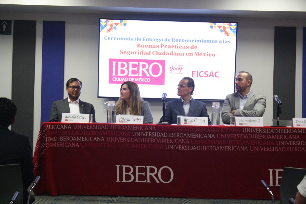 Programa de Seguridad Ciudadana IBERO tweet media