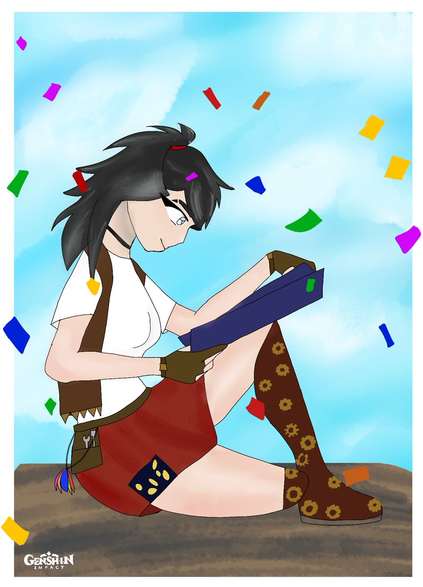 Happy birthday Nina. 
#yumetwt 
#GenshinImpact 
#Genshin 
#yumeship 
#Capitanoyume
#genshinyume