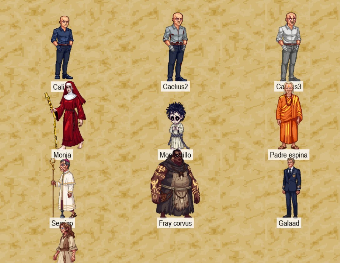 hoy estamos terminando el glosario del juego.
#gamedev