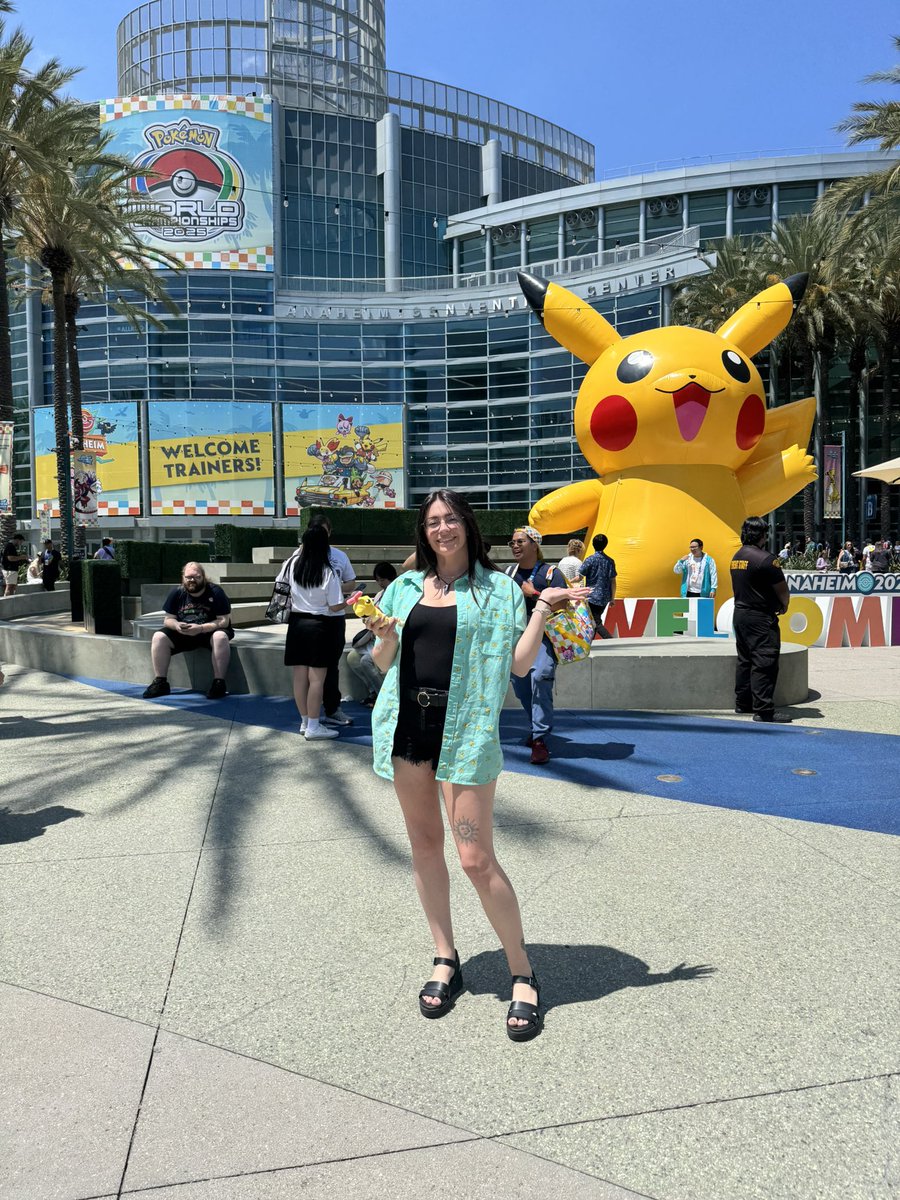 Hasty (@hastyttv) on Twitter photo IM AT <a href="/Pokemon/">Pokémon @ #PokemonWorlds 2025 in Anaheim, CA</a> WORLD CHAMPIONSHIPS!
So excited to cheer on competitors and meet friends!
Thank you to Pokémon for the #free_access ❤️ IM AT <a href="/Pokemon/">Pokémon @ #PokemonWorlds 2025 in Anaheim, CA</a> WORLD CHAMPIONSHIPS!
So excited to cheer on competitors and meet friends!
Thank you to Pokémon for the #free_access ❤️