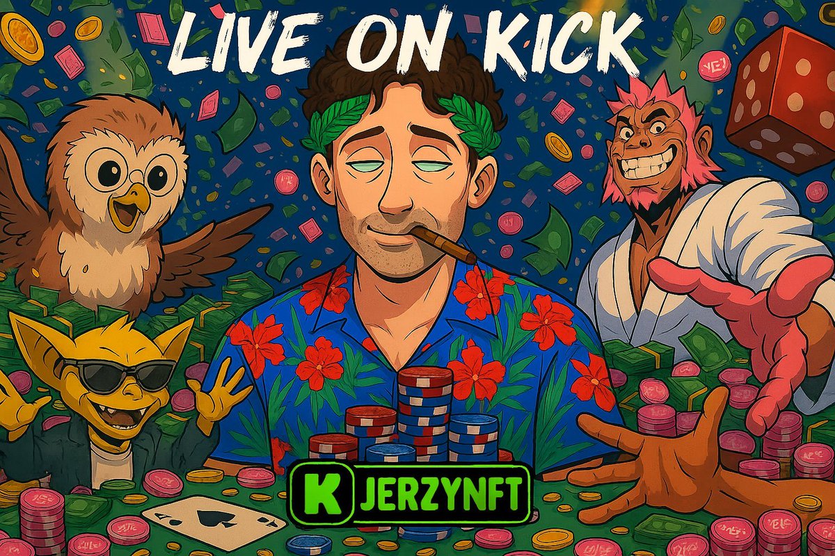 $100 $SOL GIVEAWAY RIGHT NOW LIVE ON STREAM

DROP YOUR ADDY'S
- LIKE + RT 
- JOIN LIVE NOW: kick.com/jerzynft