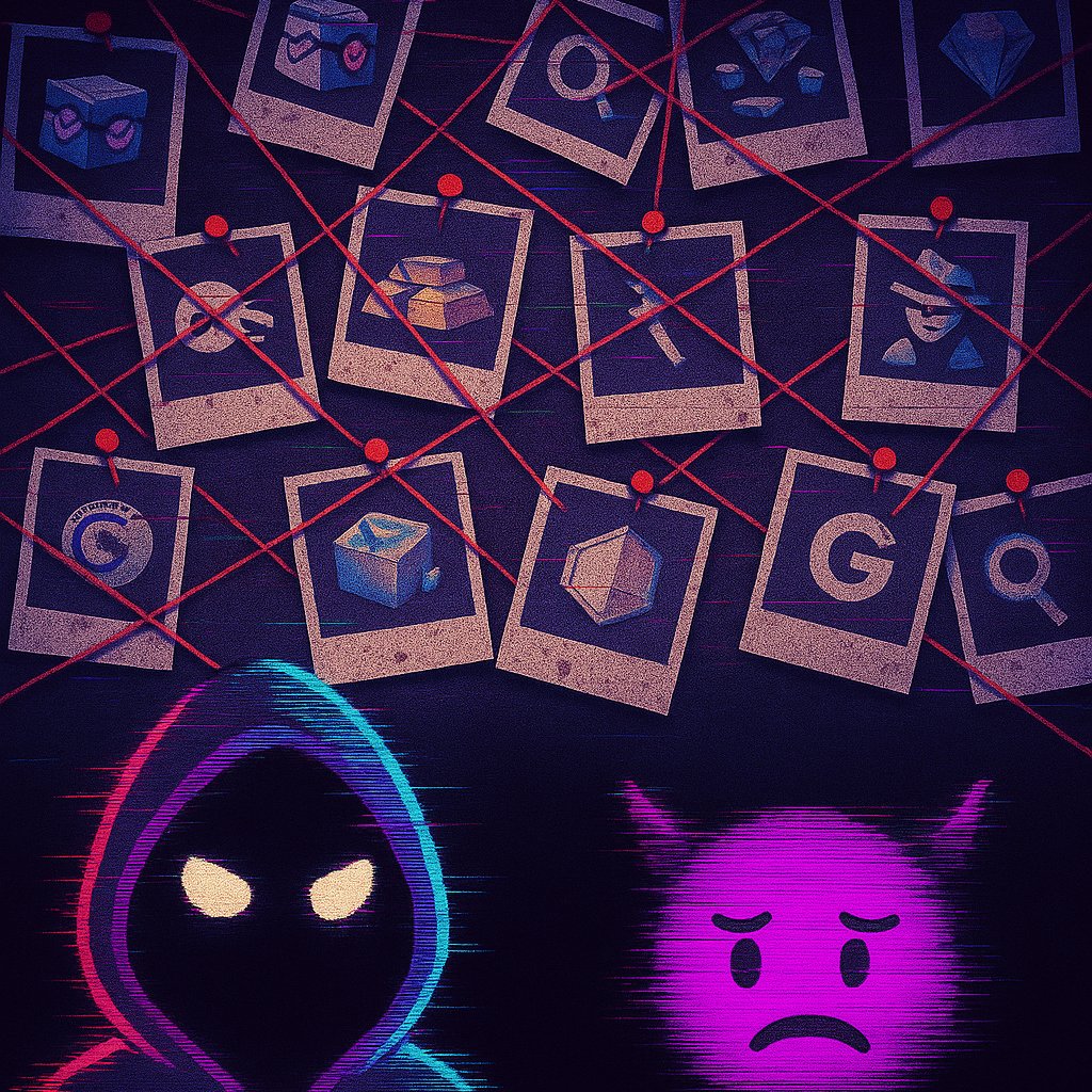 gl1tchpvnk's tweet photo. Step 1: Watch the box.
Step 2: Follow the leads.
Step 3: …Interview everyone who saw anything.
We’re not done yet.
#UnholyDuo #CryptoCapers #GoMining https://t.co/i9UnVjs85L