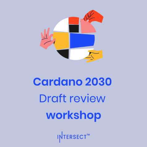 Cardano Product Committee of Intersect (@intersectcpc) on Twitter photo ⌚️Cardano 2030
Do you want to participate in shaping a proposal about where Cardano should be by 2030?
👉 Join the Product Committee 
on Thursday 21st August lu.ma/nl0icj20 in a remote workshop
---
Here we'll review and discuss the first draft for a 2030 Cardano ⌚️Cardano 2030
Do you want to participate in shaping a proposal about where Cardano should be by 2030?
👉 Join the Product Committee 
on Thursday 21st August lu.ma/nl0icj20 in a remote workshop
---
Here we'll review and discuss the first draft for a 2030 Cardano