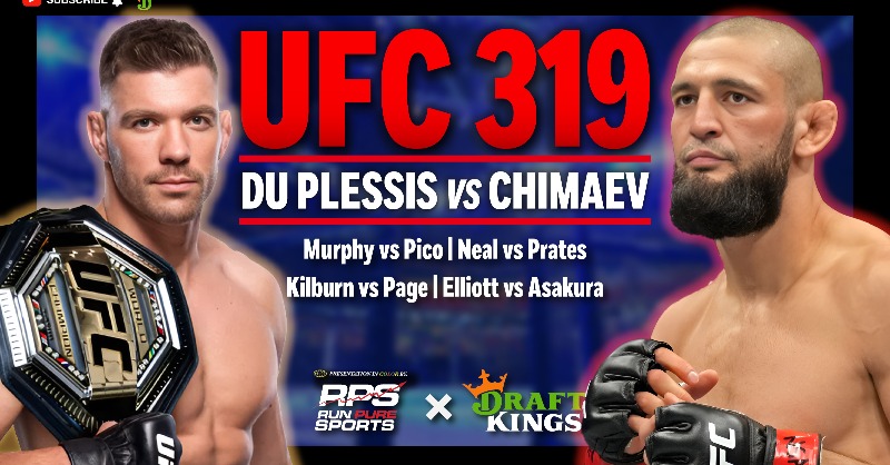 RunPureSports's tweet photo. FREE SHOW 💪
@JSurab @Dan1312_ and @JBC69 are going live for another week of MMA action! They are breaking down UFC 319 to set you up with the top DFS picks for the fights tonight!