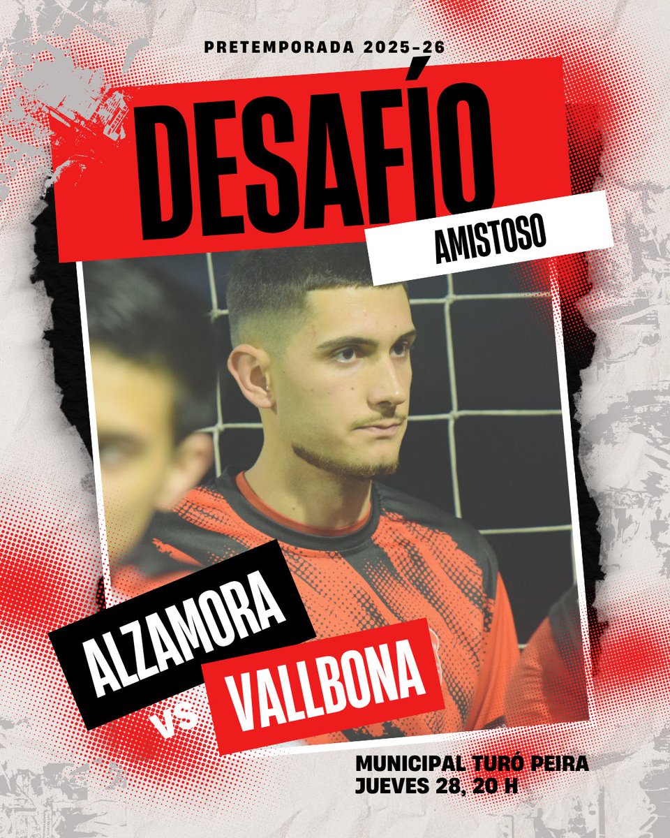 racingvallbona's tweet photo. 𝗗𝗜́𝗔 𝗗𝗘 #𝗩𝗔𝗟𝗟𝗕𝗢𝗡𝗔 🫵

⚔️ Alzamora y @turopeira (Torneo #NouBarris)
📅 Jueves 28
🕔 20 h - 21 h
📌 Municipal Turó de la Peira
🏆 Pretemporada

#ThisIsVallbona | #Futbolcat | #2cat3 https://t.co/qwQygBKf58