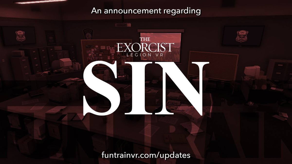 An announcement regarding The Exorcist: Legion VR SIN:

funtrainvr.com/updates/2025/8…
