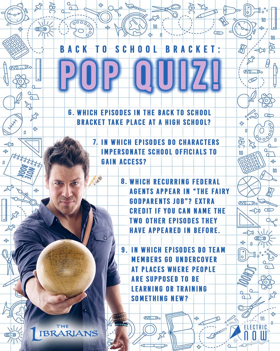 Pop quiz time! Think you know your #Leverage and #TheLibrarians trivia? Swipe through and put your fandom to the test. Aced it? You’ve earned a victory rewatch. Missed one? Time to hit play on #ElectricNOW electricnow.tv/devices