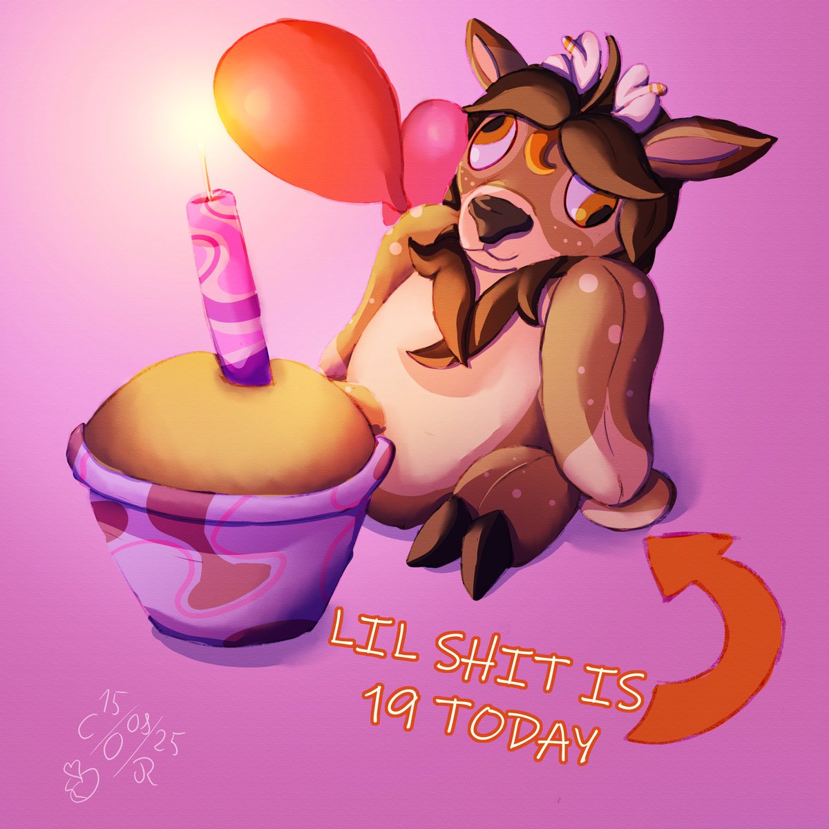 Posting a bit late but today is my birthday!
