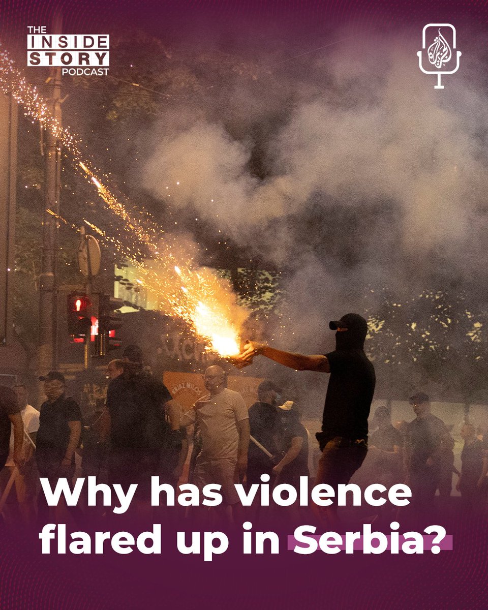 Thousands of protesters took to the streets across Serbia, demanding elections.

President Aleksandar Vucic says the protests are part of a foreign plot to oust him.

🎧 #InsideStory spoke with <a href="/MirkoDautovic/">Mirko Dautović</a> and <a href="/TatyanaKekic/">Tatyana Kekic</a>: aj.audio/InsideStory