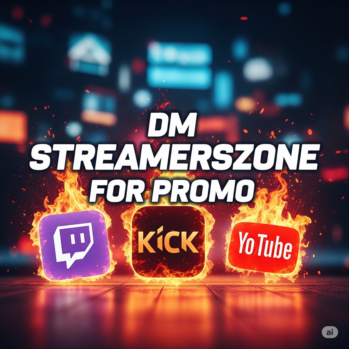 streamerszone's tweet image. Let's grow here 🔥📢
If you are streaming, gaming or creating, on platforms
Kick, Twitch, YouTube
Share the latest link, clip, project and grow! 👇👇
#Stream #Broadcast #Podcast #Video #Clips #Music #Playlist #Community #NOVABRAND #egame
Dm🫵me for boost