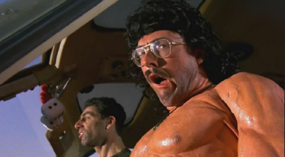 Never forget the time that Kramer hooked up with Rambo to save the planet back in the summer of  1989. <a href="/KramerNation/">Michael Richards</a> <a href="/alyankovic/">Al Yankovic</a>