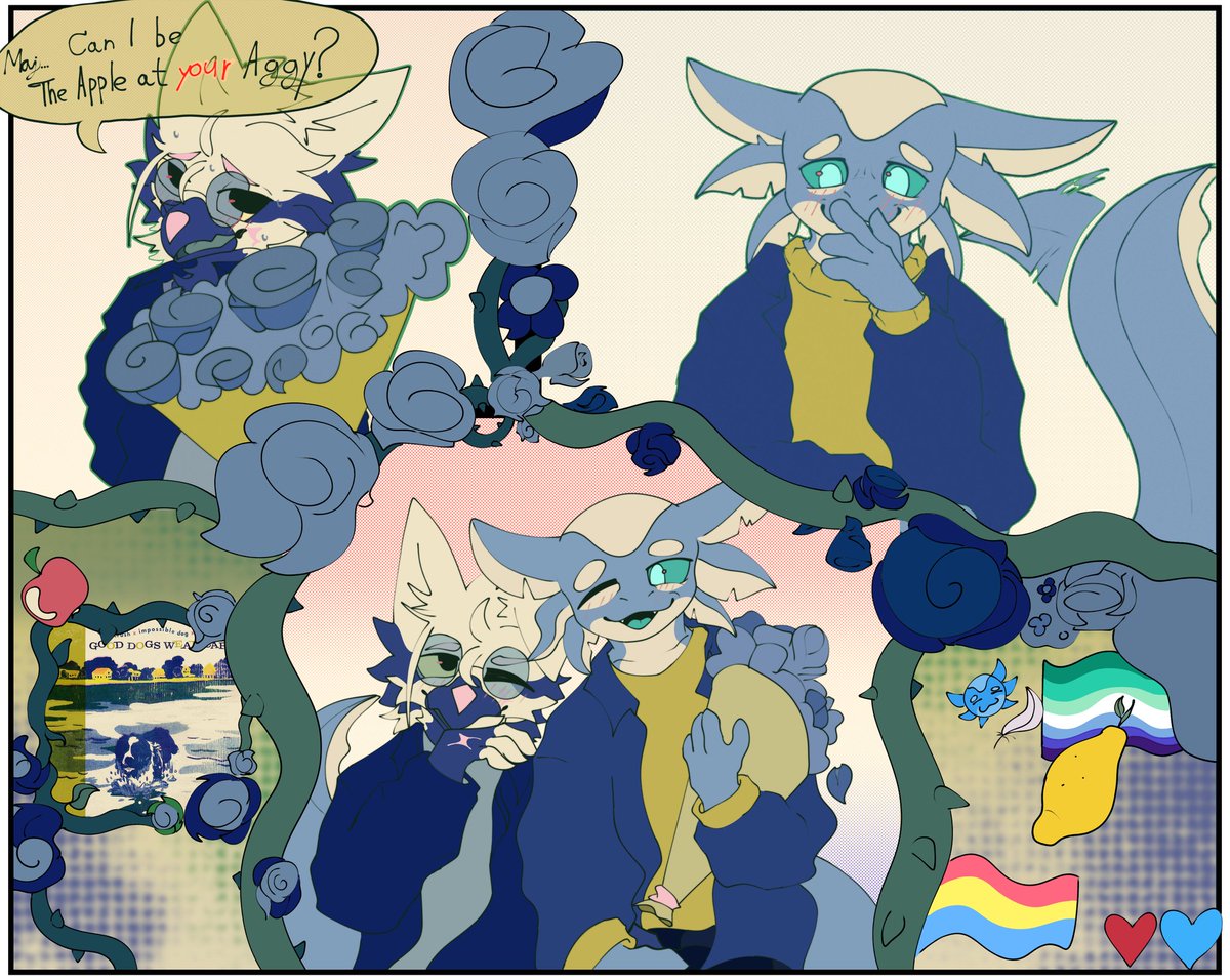 A comic for me and <a href="/MajiYomer/">Majiyomer</a> , thank you for understanding me and being here for me