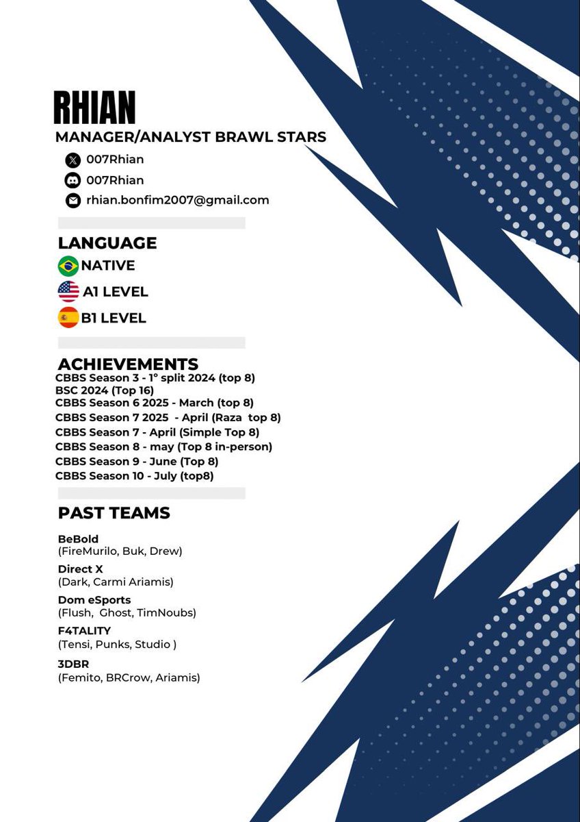 Hello everyone! I'm listening to proposals for 2026, when I will join the analyst role. I'm listening mainly in the EMEA, ASIA, and NA regions, as well as smaller regions, as an expression in the brawl.

RT's and Likes are appreciated! ♻️❤️