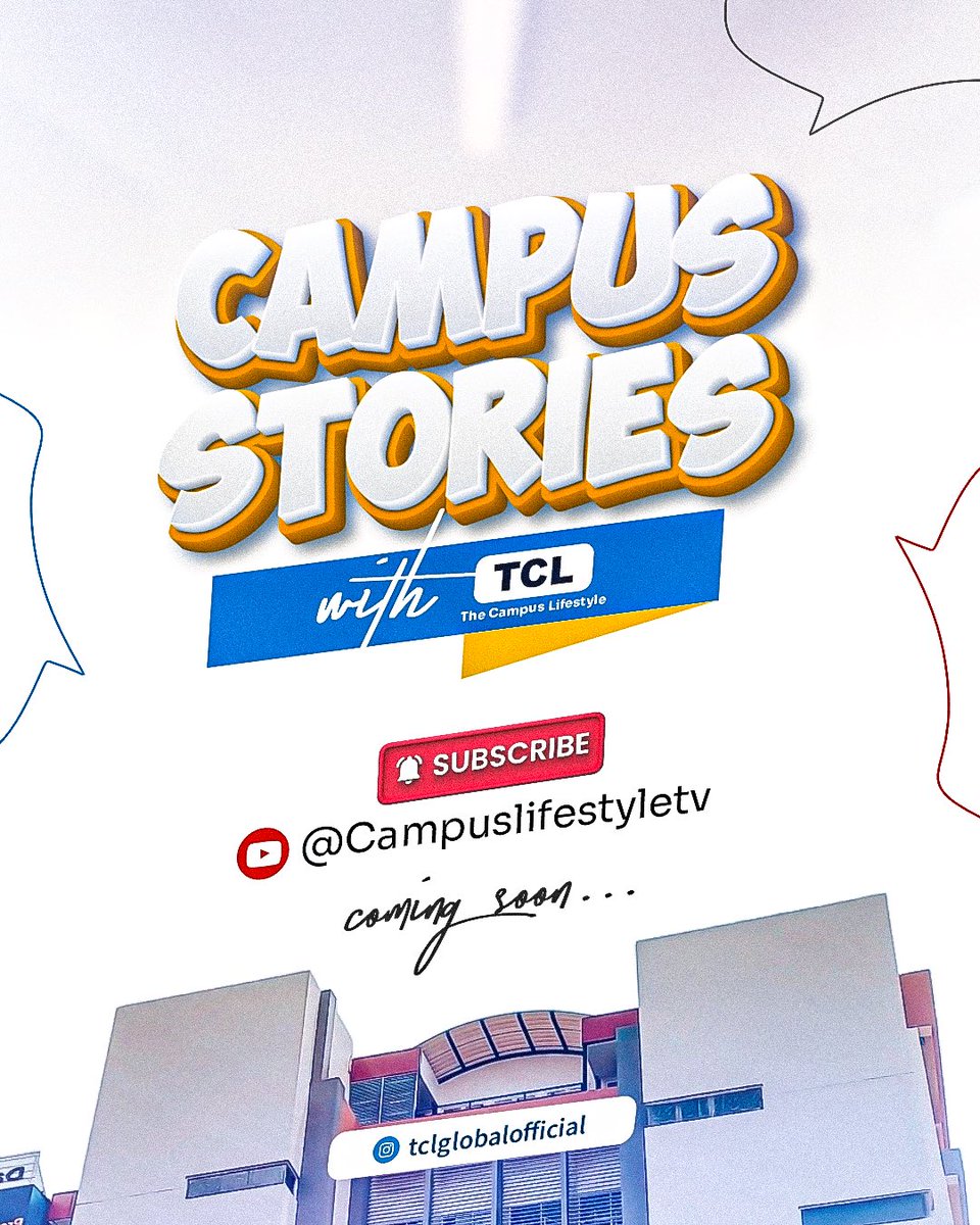 tclglobal_'s tweet photo. 🎬 Classrooms can’t hold these stories.
From campus corners in Nigeria to buzzing halls across Africa.. the laughter, the chaos, the grind, the wins.
It’s raw. It’s real. It’s Campus Stories with TCL.

📺 Subscribe NOW to TCL TV
https://t.co/zgD42JoASB https://t.co/aXu1eeOtAL