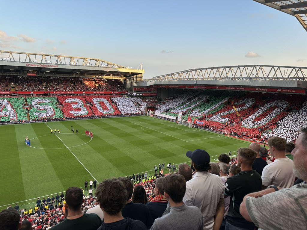CJcavell94's tweet photo. Special day back at Anfield. Never forgotten #AS30 #DJ20 https://t.co/iEadP18oF1