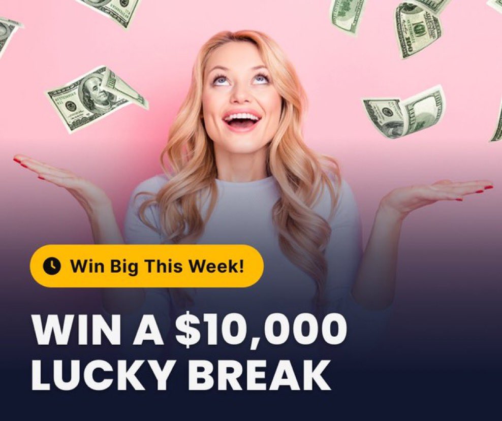 GregorekE's tweet photo. Today's entry could be the one that has you celebrating with an extra $10,000 cash in your bank account! Get #InItToWinlt today: https://t.co/vMnlzr1PI7