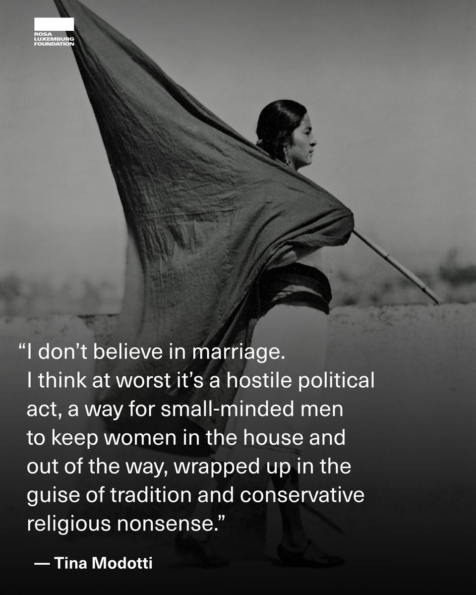 #OnThisDay in 1896, Tina Modotti was born in Udine, Italy. Actor, photographer, and revolutionary, she lived in Mexico’s radical art scene, worked with the Communist movement across Europe, and served in the Spanish Civil War before dying in Mexico in 1942.