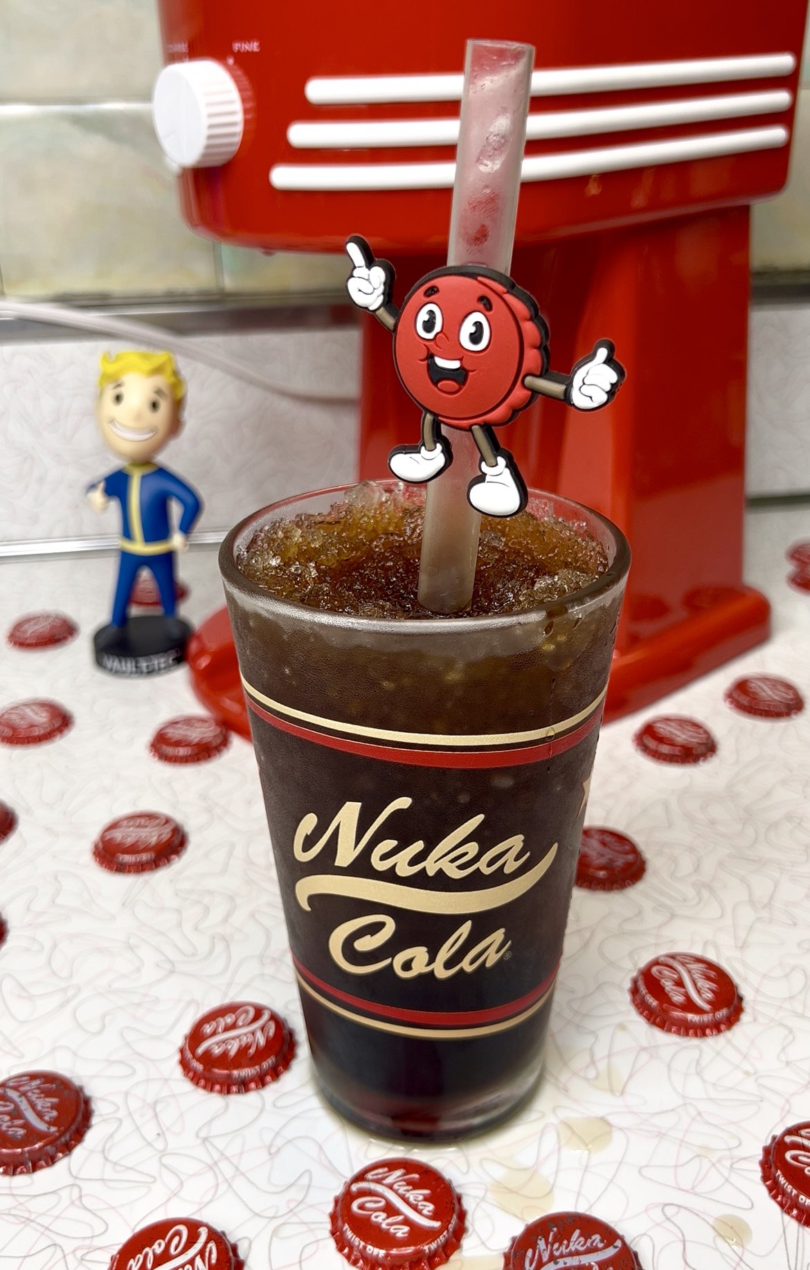Mrs.Fallout👩‍🔧 on X: I made a Nuka Cola Slushy today! Check out my  newest video here t.coDMcs04CLch t.coqDSgxwD2fy  X