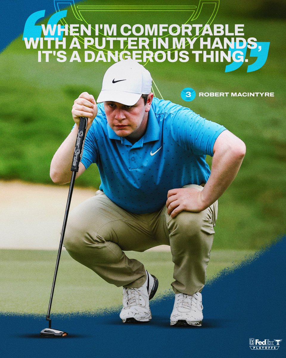PGATour's tweet photo. Bobby Mac woke up feeling dangerous. https://t.co/sgL00OPDXC