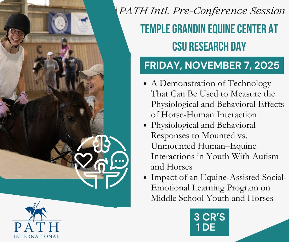 The PATH Intl. Conference will be held starting at 4:00 pm on November 7th. We have three pre-conference add-ons to enjoy during the day on Friday. This session is at TGEC at CSU Foothills campus in Fort Collins, sponsored by TGEC at CSU. Register here loom.ly/CTnZz_w.