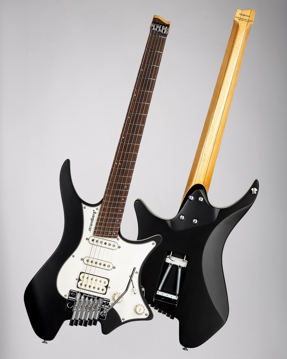 A lifetime of tone in one guitar. ⏳🎵 The Boden Classic NX 6 Tremolo Black Rosewood blends timeless style with modern precision for dedicated players. H-S-S versatility, rock-solid tremolo, and sub-5 lbs comfort. #strandberg