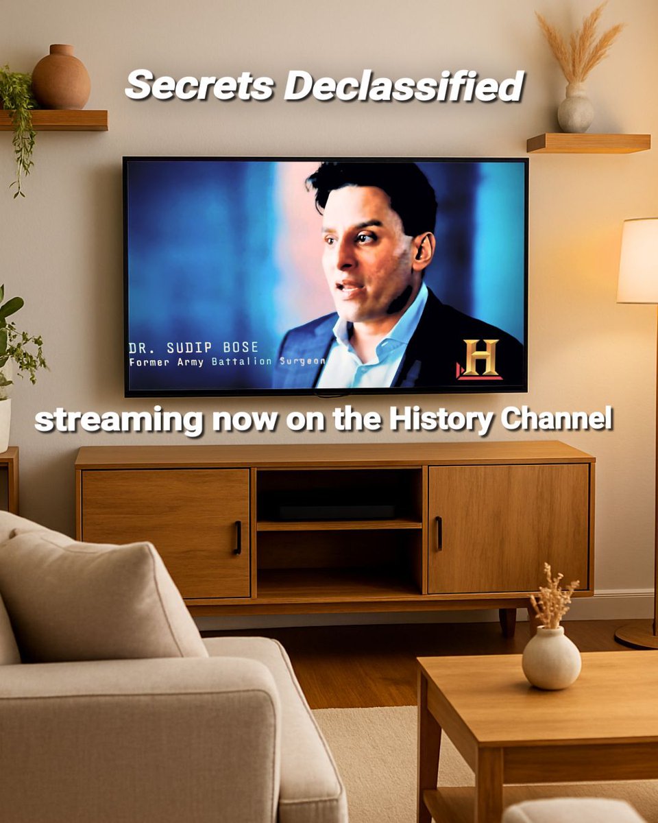 🎬 Featured on History Channel!
I’m honored to be among the experts featured on History Channel’s Secrets Declassified with David Duchovny, a compelling new docuseries exploring recently released government records.

As a former Army battalion surgeon, I was tapped to help