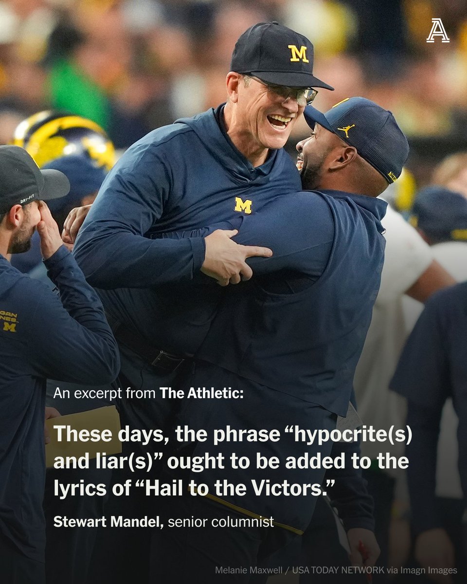 The NCAA memorialized what we’d long suspected about Michigan football under Jim Harbaugh.

These guys lied to people’s faces. Over and over and over.

While the Wolverines will get to keep their national title, the reputational hit they've taken is no small thing, <a href="/slmandel/">Stewart Mandel</a>