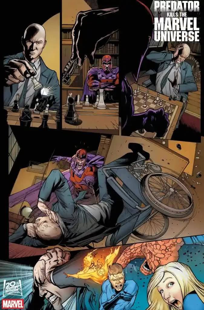 Evenadamas2's tweet image. I already know how this will end 😢

previews PREDATOR KILLS THE MARVEL UNIVERSE #2