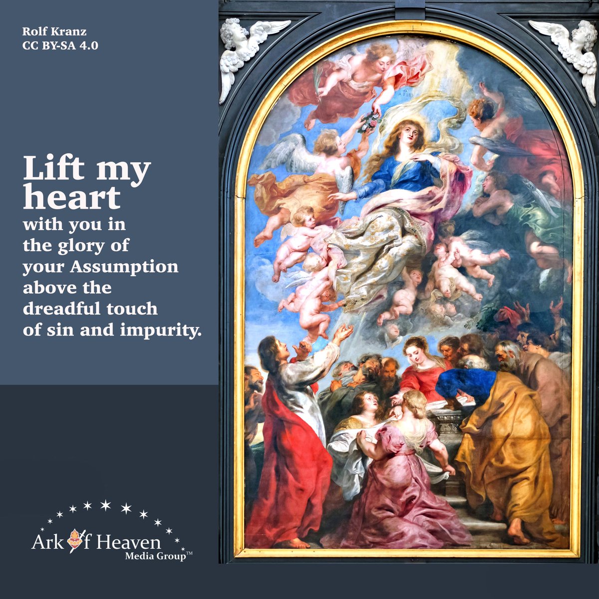 ArkHeavenMedia's tweet photo. Wishing you a happy Solemnity of the Assumption of the Blessed Virgin Mary! https://t.co/hQzBTi83HR