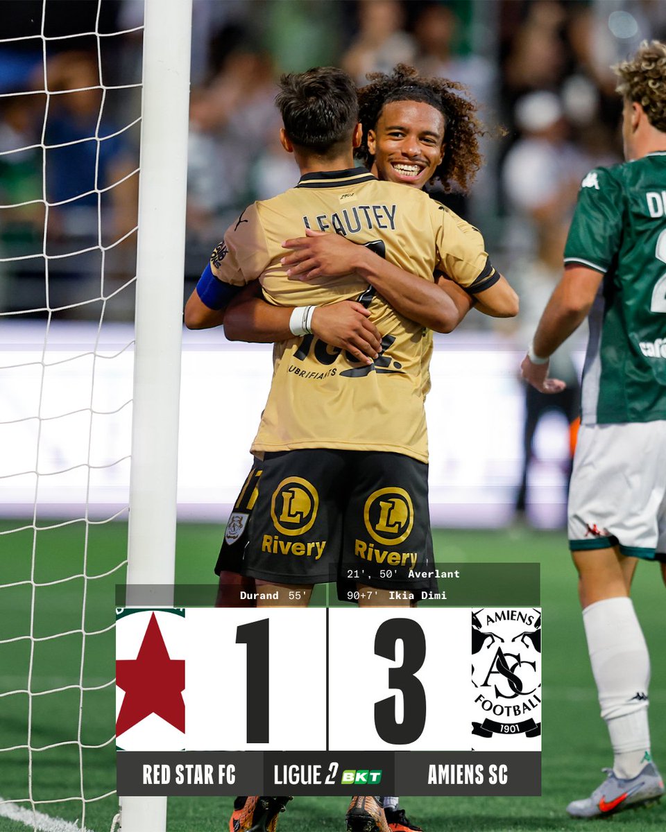 😃 L'<a href="/AmiensSC/">Amiens SC</a> signe un joli succès à l'extérieur !

#REDASC
