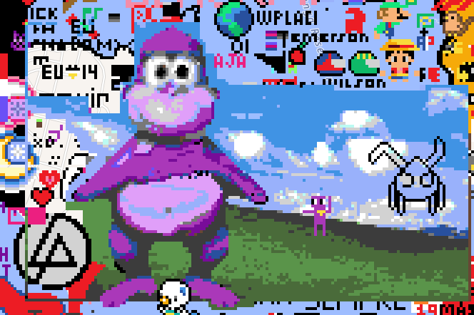 to fazendo o windows xp agora no bonzi