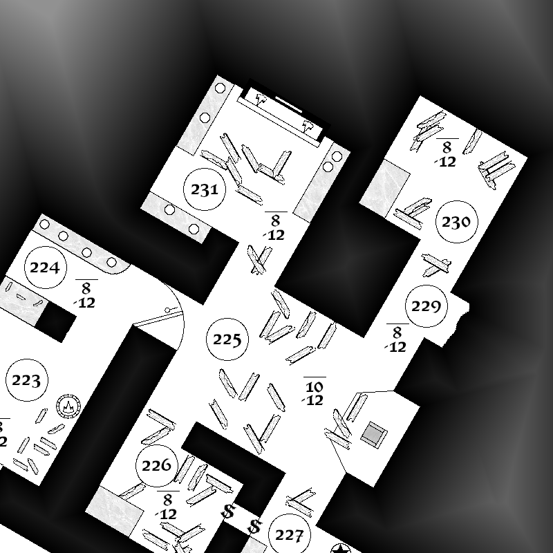 ZathrasAdventur's tweet photo. #dungeon25 #Day331 A blackened fireplace filled with ash and dust dominates one wall. In front of it lies the dusty charred remains of a table and broken pottery surrounded by shelves and counters with scattered ceramic jars, flatware, and burnt pots. https://t.co/LpstLXVYKl https://t.co/edkVhEoAZH