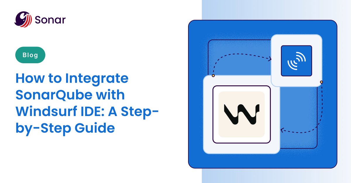 Level up your coding game! 💻 Integrate #SonarQube with #WindsurfIDE to find and fix issues on the fly. 🐞

Our new guide shows you how. Check it out! 👇 bit.ly/4lvMaCa

#CodeQuality #CodeSecurity #DevTools #Developers