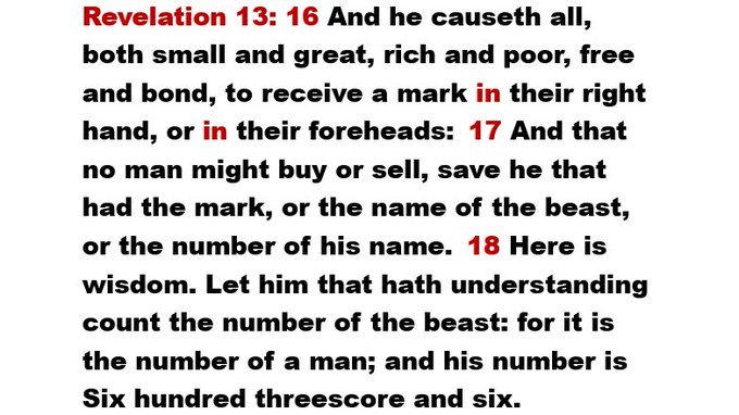 Enzarbam (@joschobam) on Twitter photo <a href="/JamesMelville/">James Melville 🚜</a> The mark of the beast is coming soon, maybe together with a digital AI god.
Rev 13: 15 And he had power to give life unto the image of the beast, that the image of the beast should both speak, and cause that as many as would not worship the image of the beast should be killed. <a href="/JamesMelville/">James Melville 🚜</a> The mark of the beast is coming soon, maybe together with a digital AI god.
Rev 13: 15 And he had power to give life unto the image of the beast, that the image of the beast should both speak, and cause that as many as would not worship the image of the beast should be killed.
