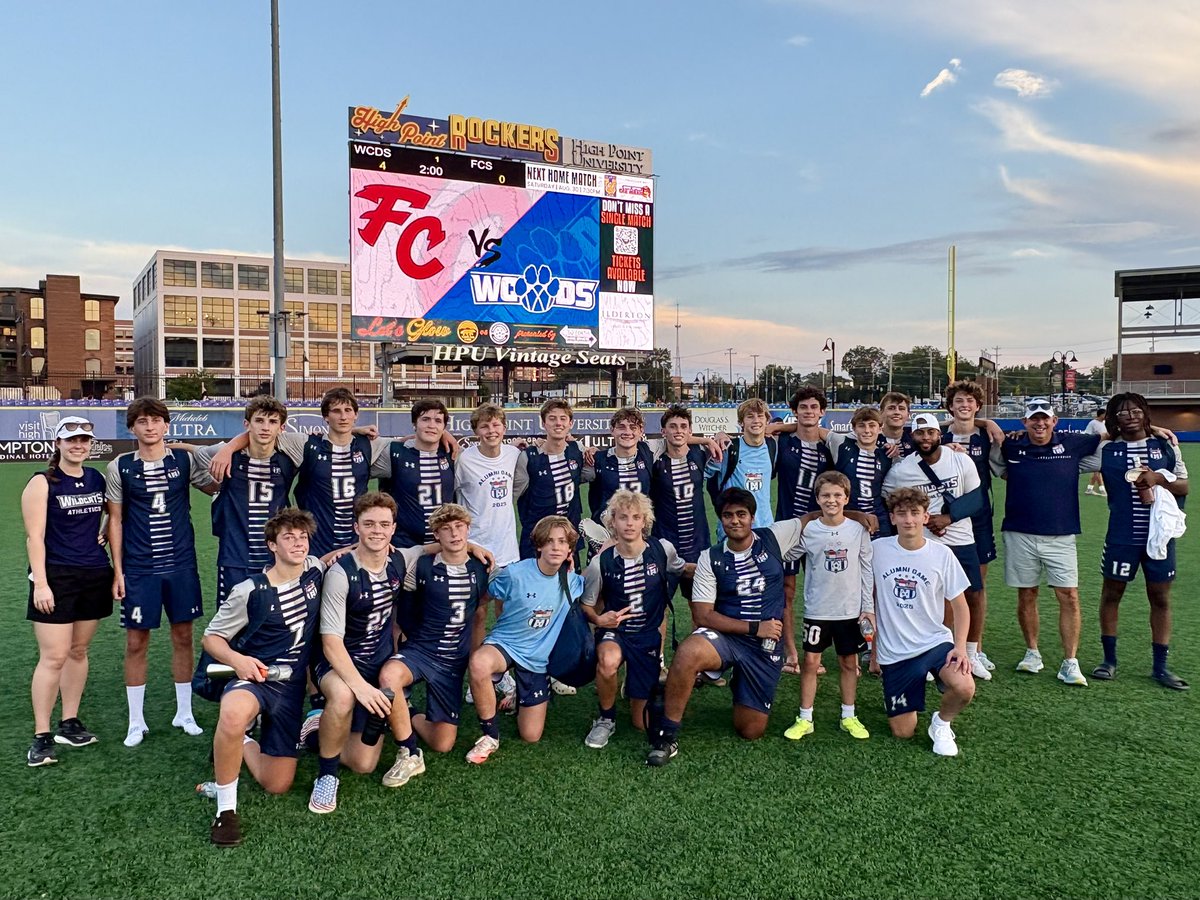 Congratulations to the WCDS Varsity Boys Soccer team on kicking off their season with a 4-0 victory over Faith Christian of Rocky Mount!  Thank you to Wildcat Nation for coming out strong to support the Cats!  Next up: The Burlington School on Tuesday at 5:30 on Kennedy Field! 🐾